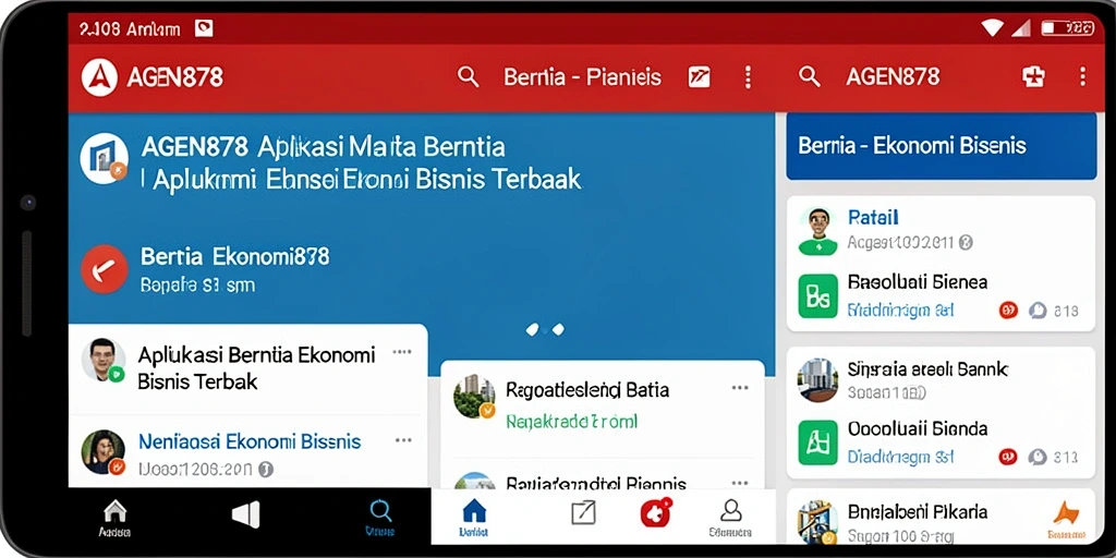 Antarmuka AGEN878 yang informatif dan user-friendly.