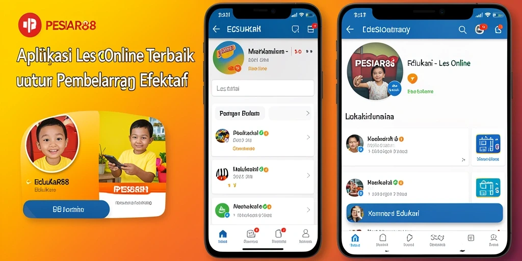 Tampilan antarmuka PESIAR88 yang modern dan intuitif.