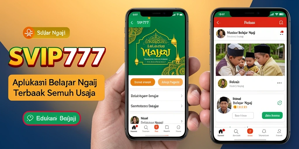 Antarmuka pengguna SVIP777 yang interaktif dan menarik.